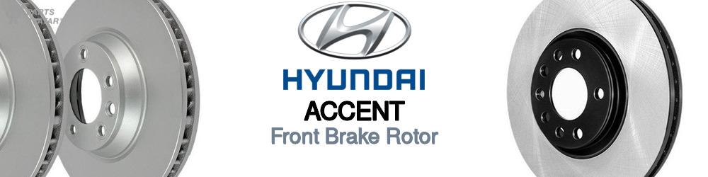 Discover Hyundai Accent Front Brake Rotors For Your Vehicle