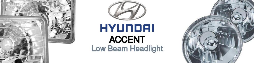 Discover Hyundai Accent Low Beam Bulbs For Your Vehicle