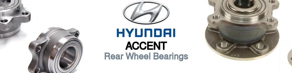 Discover Hyundai Accent Rear Wheel Bearings For Your Vehicle