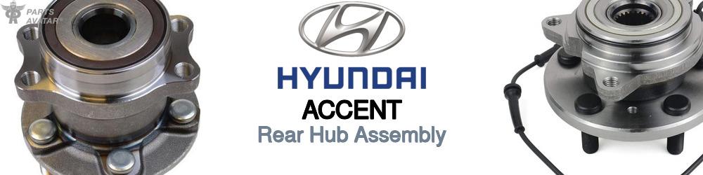 Discover Hyundai Accent Rear Hub Assemblies For Your Vehicle