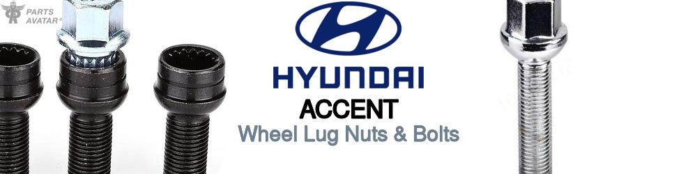 Hyundai Accent Wheel Lug Nuts & Bolts