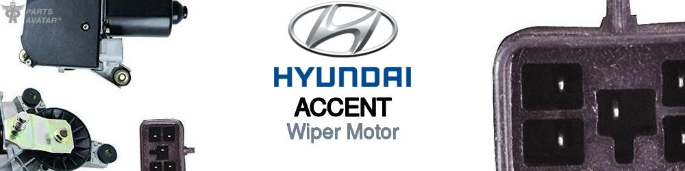 Discover Hyundai Accent Wiper Motors For Your Vehicle