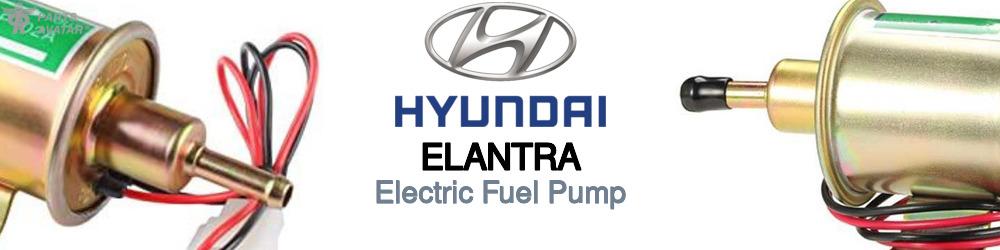 Discover Hyundai Elantra Electric Fuel Pump For Your Vehicle