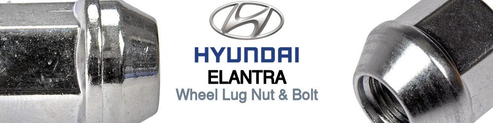Hyundai Elantra Wheel Lug Nut & Bolt