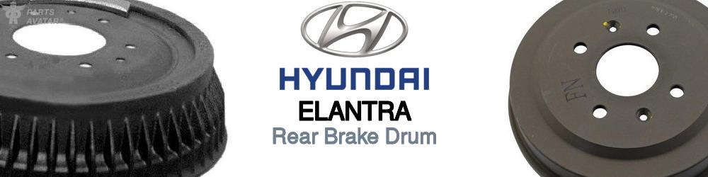 Discover Hyundai Elantra Rear Brake Drum For Your Vehicle