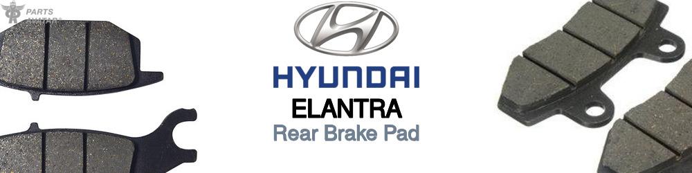 Discover Hyundai Elantra Rear Brake Pads For Your Vehicle