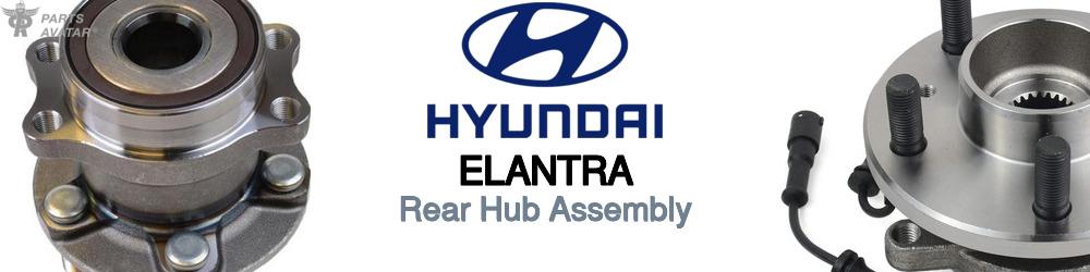 Discover Hyundai Elantra Rear Hub Assemblies For Your Vehicle