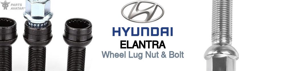 Hyundai Elantra Wheel Lug Nut & Bolt