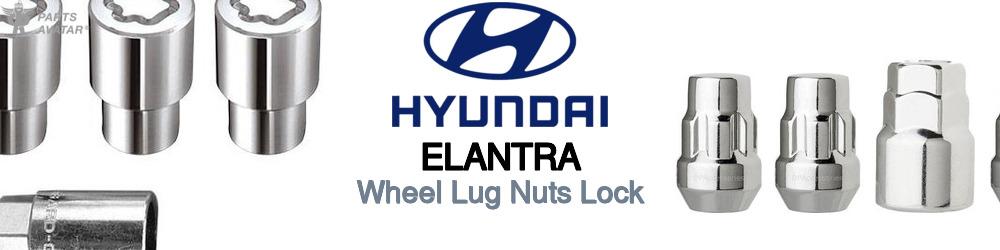 Hyundai Elantra Wheel Lug Nuts Lock