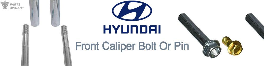 Hyundai Front Caliper Bolt Or Pin