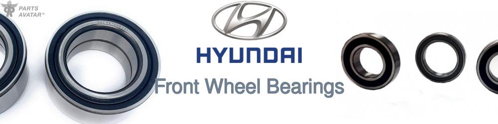 Discover Hyundai Front Wheel Bearings For Your Vehicle