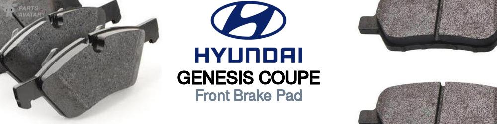 Discover Hyundai Genesis coupe Front Brake Pads For Your Vehicle