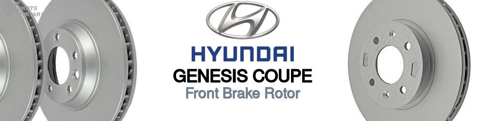 Discover Hyundai Genesis coupe Front Brake Rotors For Your Vehicle