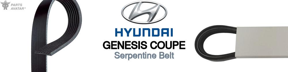 Discover Hyundai Genesis coupe Serpentine Belts For Your Vehicle