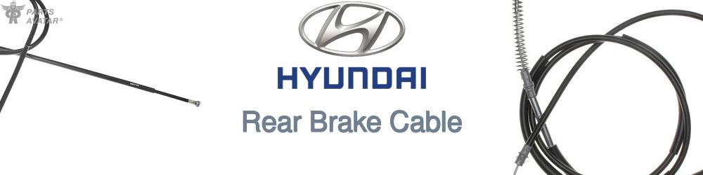Discover Hyundai Rear Brake Cable For Your Vehicle