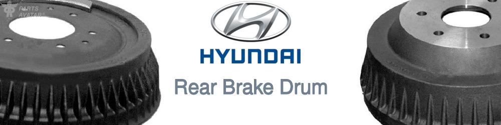 Discover Hyundai Rear Brake Drum For Your Vehicle