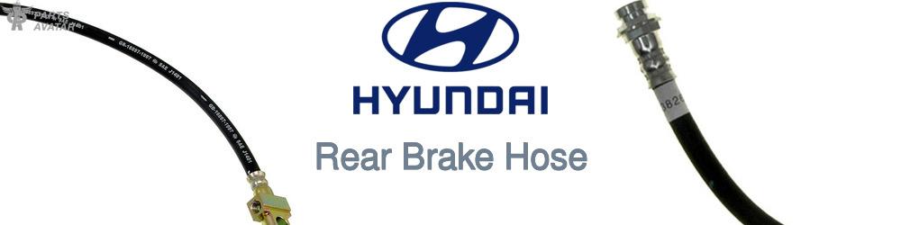 Discover Hyundai Rear Brake Hoses For Your Vehicle