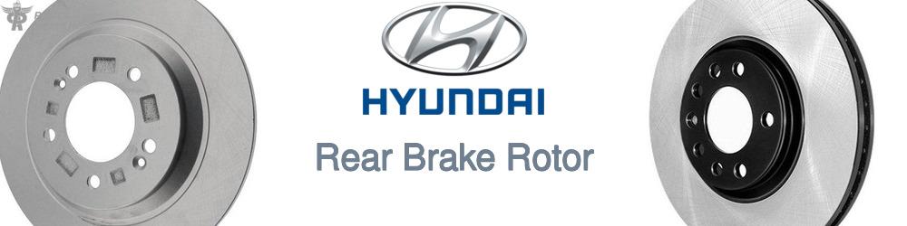 Discover Hyundai Rear Brake Rotors For Your Vehicle