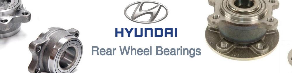 Discover Hyundai Rear Wheel Bearings For Your Vehicle