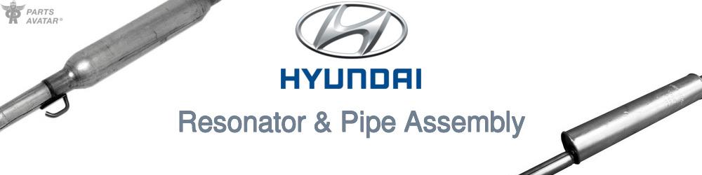 Discover Hyundai Resonator and Pipe Assemblies For Your Vehicle