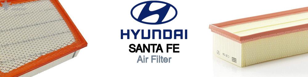 Discover Hyundai Santa fe Engine Air Filters For Your Vehicle