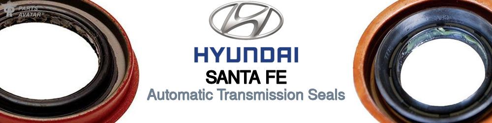 Discover Hyundai Santa fe Transmission Seals For Your Vehicle