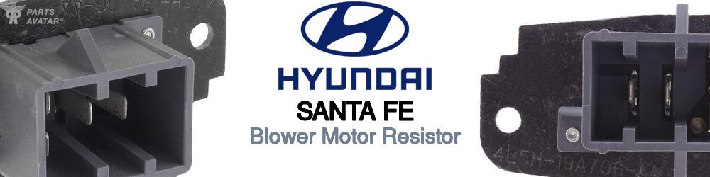Discover Hyundai Santa fe Blower Motor Resistors For Your Vehicle