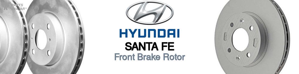 Discover Hyundai Santa fe Front Brake Rotors For Your Vehicle