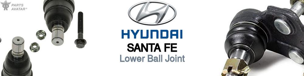 Discover Hyundai Santa fe Lower Ball Joints For Your Vehicle