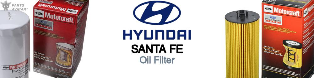 Discover Hyundai Santa fe Engine Oil Filters For Your Vehicle