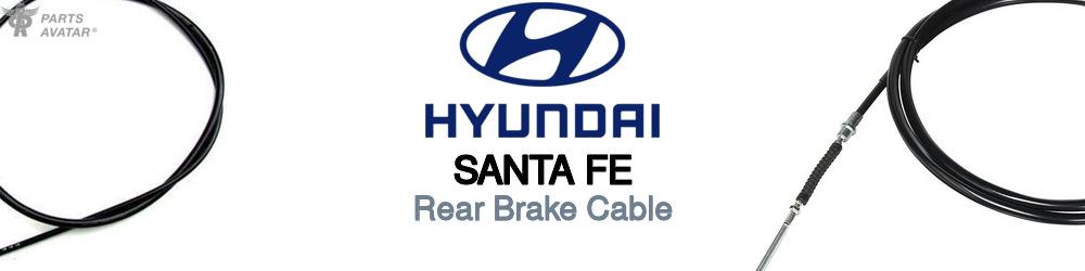 Discover Hyundai Santa fe Rear Brake Cable For Your Vehicle