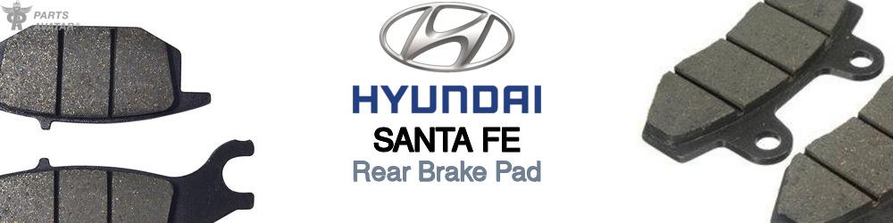 Discover Hyundai Santa fe Rear Brake Pads For Your Vehicle