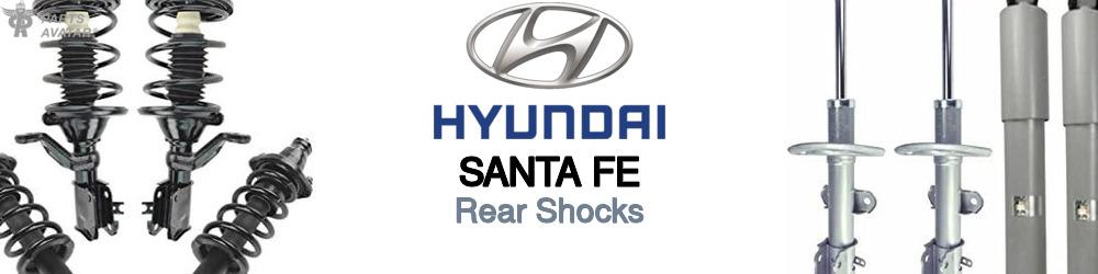 Discover Hyundai Santa fe Rear Shocks For Your Vehicle