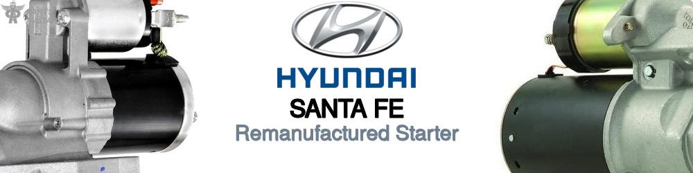 Discover Hyundai Santa fe Starter Motors For Your Vehicle