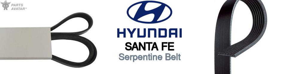Discover Hyundai Santa fe Serpentine Belts For Your Vehicle
