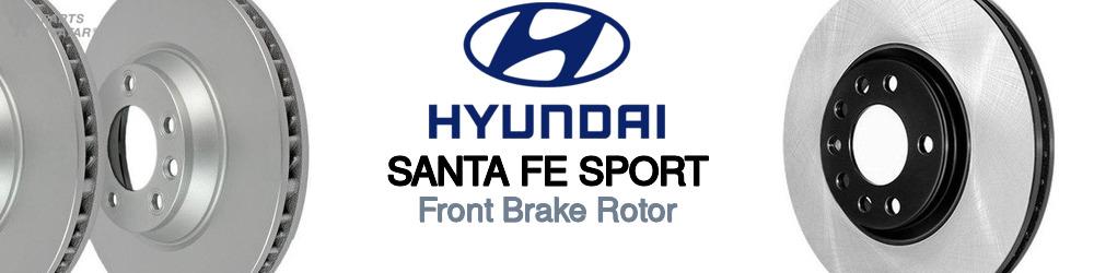 Discover Hyundai Santa fe sport Front Brake Rotors For Your Vehicle