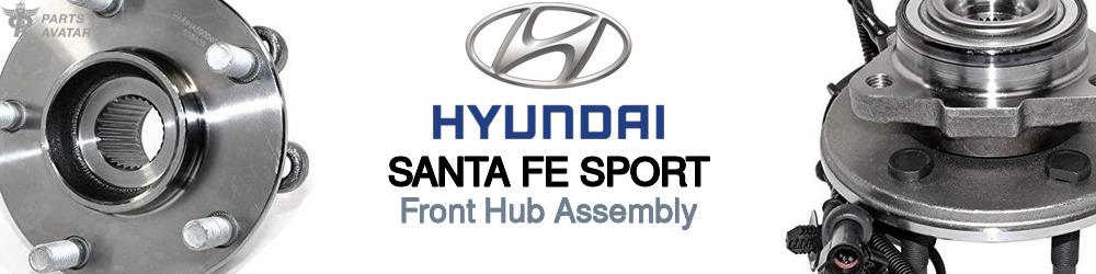 Hyundai Santa Fe Sport Front Hub Assembly