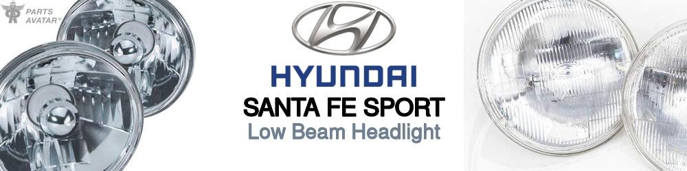 Discover Hyundai Santa fe sport Low Beam Bulbs For Your Vehicle