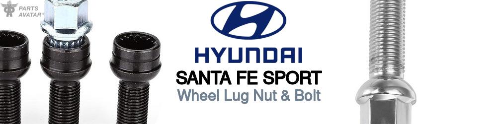 Discover Hyundai Santa fe sport Wheel Lug Nut & Bolt For Your Vehicle
