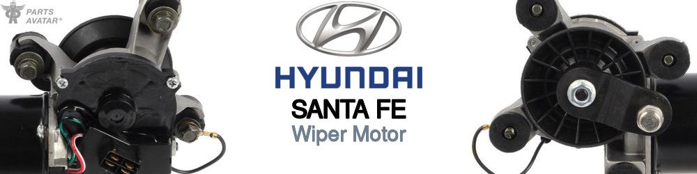 Discover Hyundai Santa fe Wiper Motors For Your Vehicle