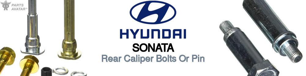 Discover Hyundai Sonata Caliper Guide Pins For Your Vehicle