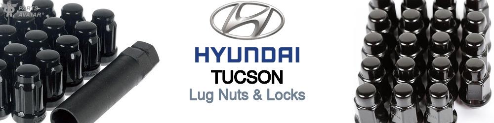 ONE WHEEL NUT Hyundai Tucson Mk3 18-21 2.0 Diesel Hybrid Auto PAE Black  Breaking
