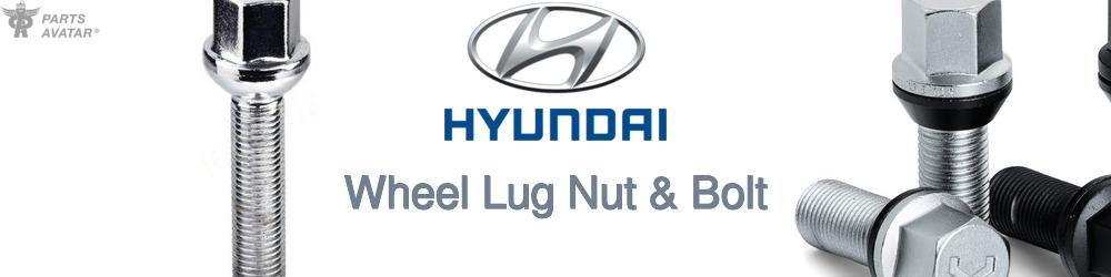 Discover Hyundai Wheel Lug Nut & Bolt For Your Vehicle