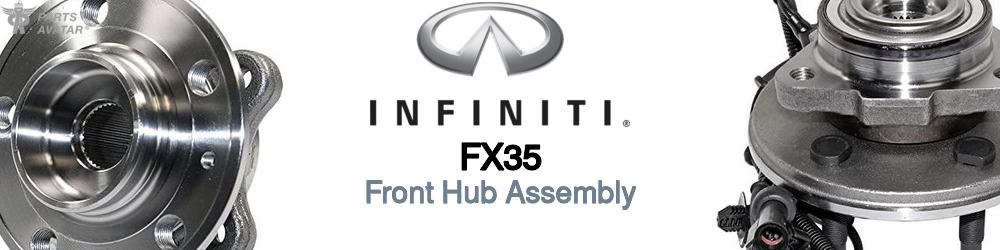 Infiniti FX35 Front Hub Assembly