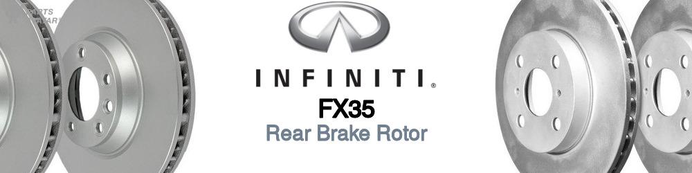 Discover Infiniti Fx35 Rear Brake Rotors For Your Vehicle