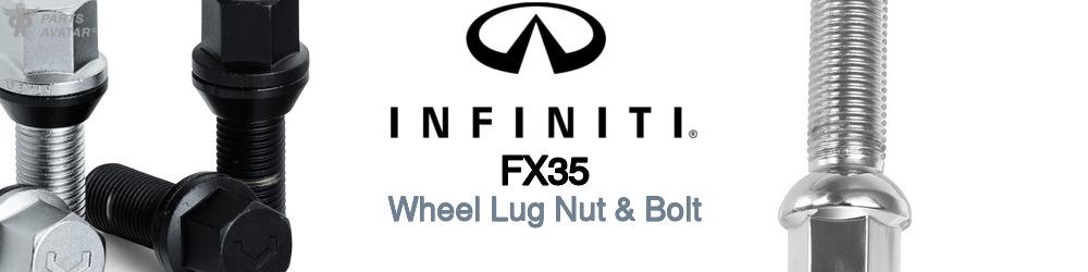 Discover Infiniti Fx35 Wheel Lug Nut & Bolt For Your Vehicle