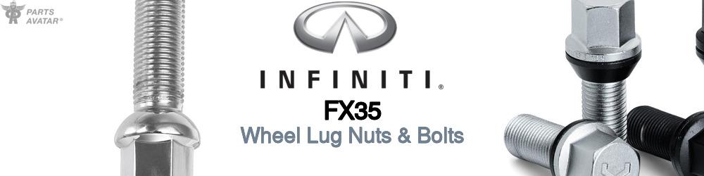 Discover Infiniti Fx35 Wheel Lug Nuts & Bolts For Your Vehicle