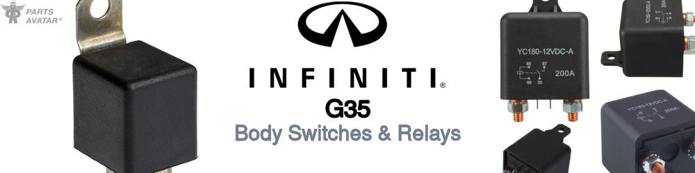 Discover Infiniti G35 Body Control Sensors For Your Vehicle