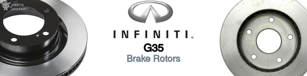 Discover Infiniti G35 Brake Rotors For Your Vehicle