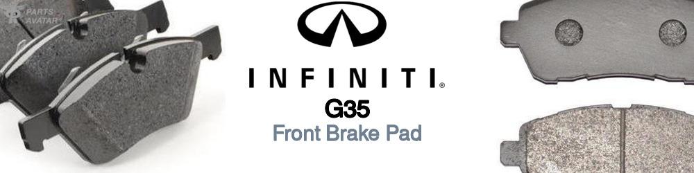 Discover Infiniti G35 Front Brake Pads For Your Vehicle